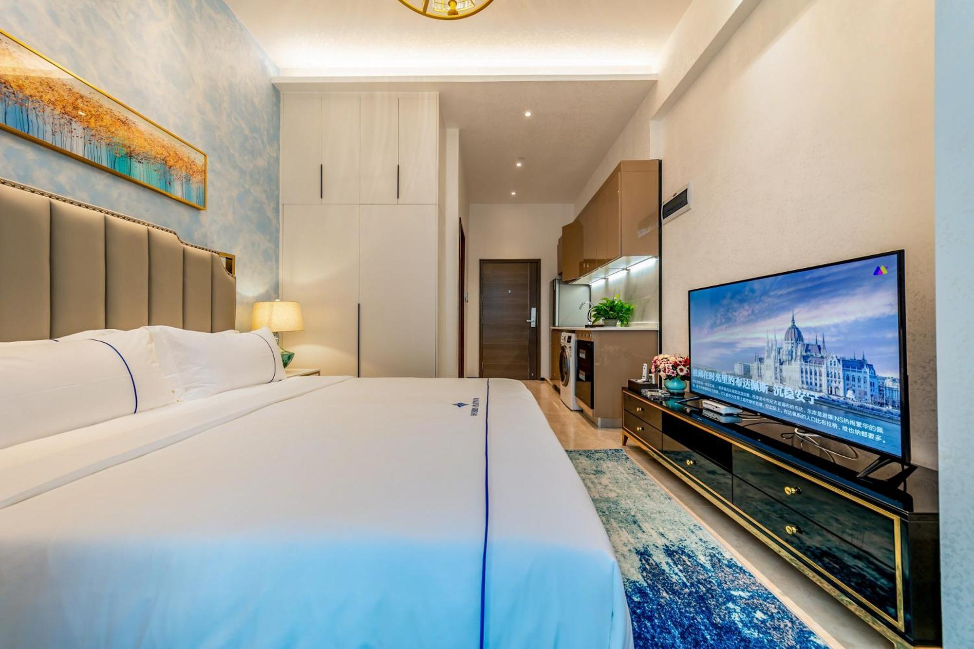 Boruisi Plaza Residence Apartment - Shenzhen Futian Convention & Exhibition Center Exterior photo